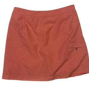 IZOD Xtra Dry Salmon Pink Golf Tennis Skort Women’s Size 10
